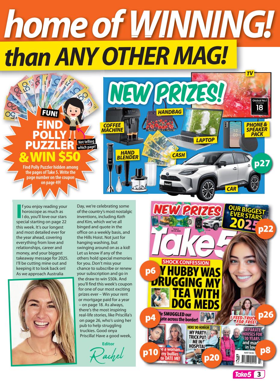 Take 5 Preview Pages