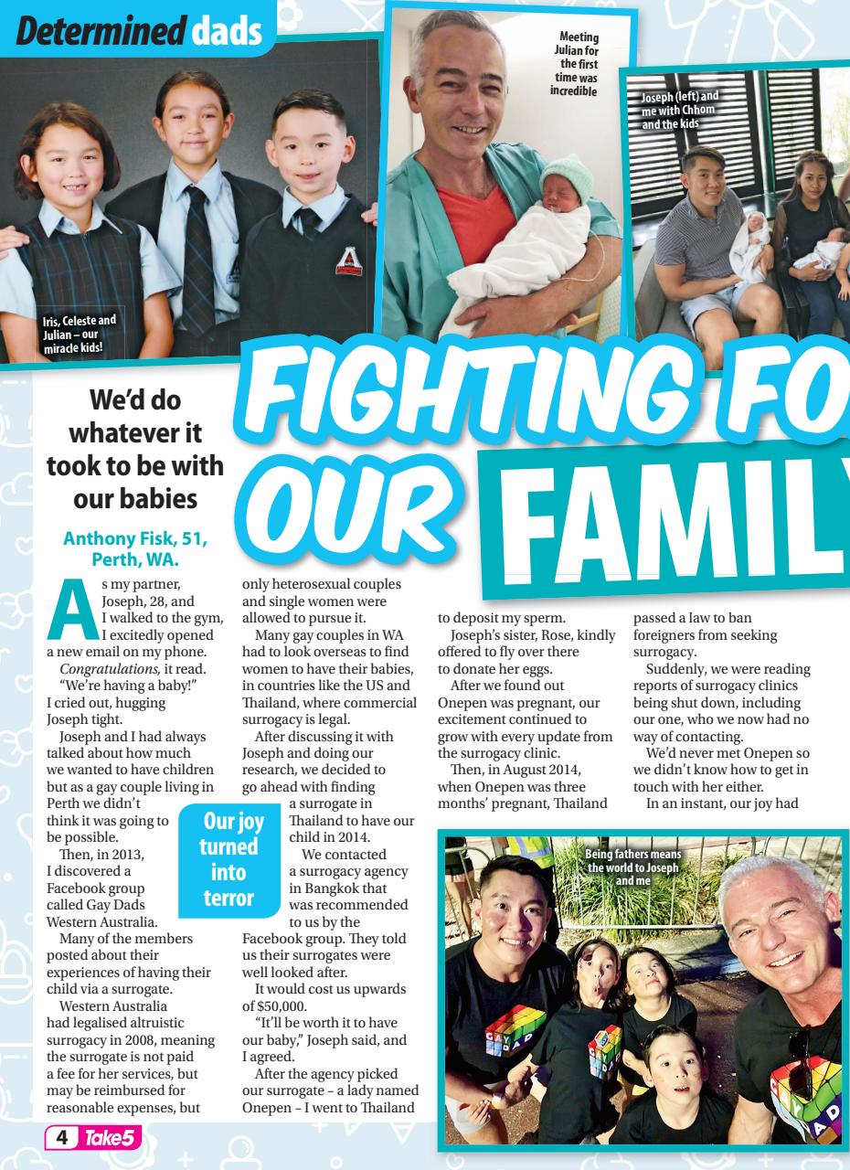 Take 5 Preview Pages