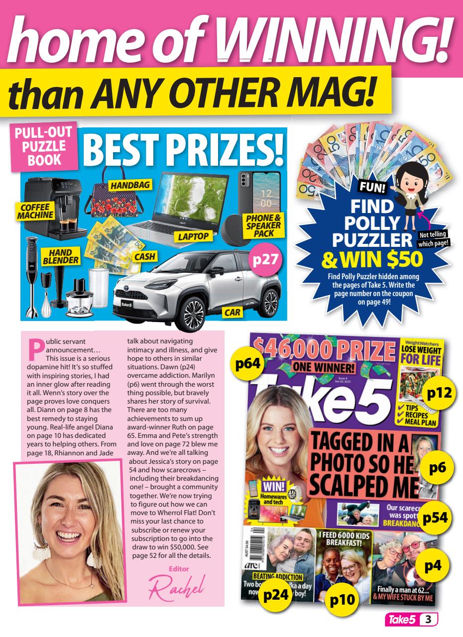 Take 5 Preview Pages