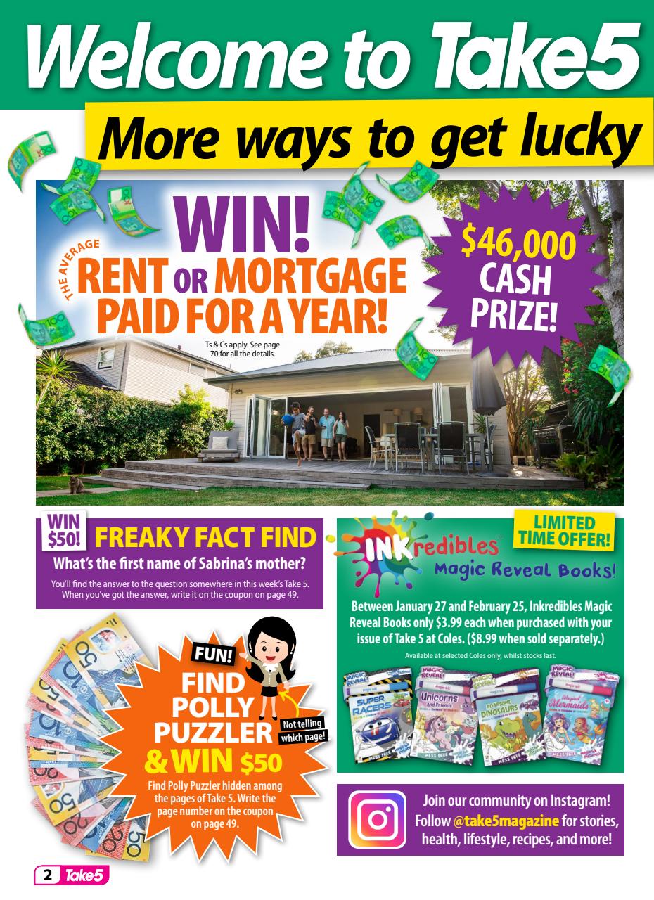 Take 5 Preview Pages