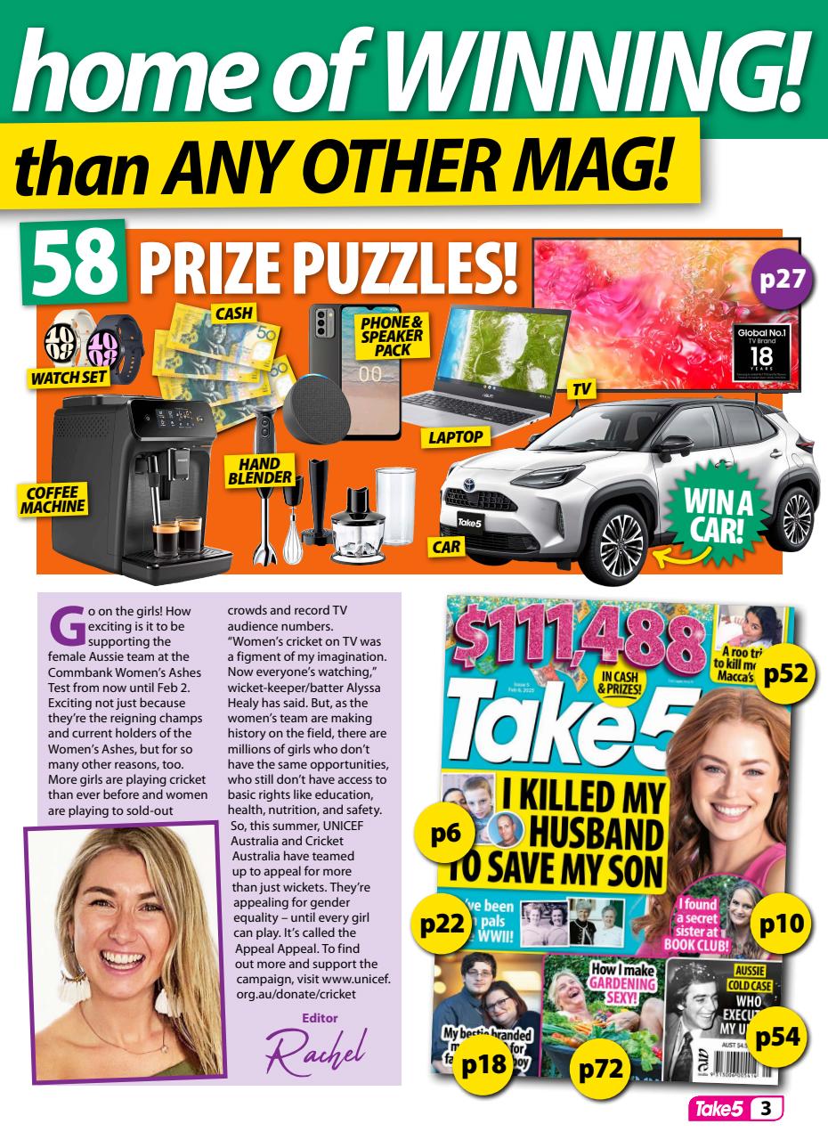 Take 5 Preview Pages