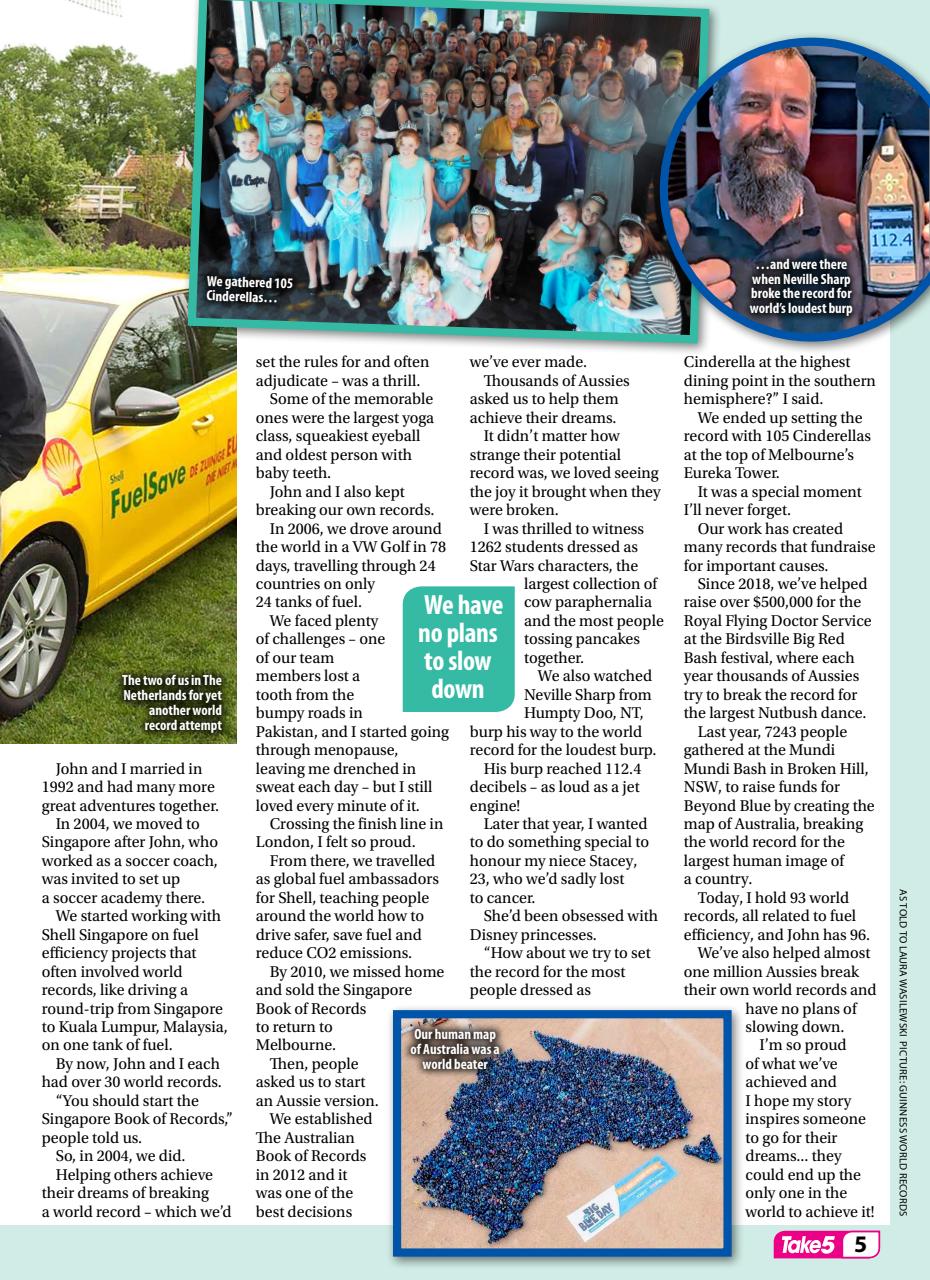 Take 5 Preview Pages