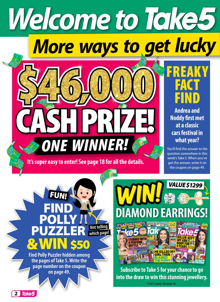 Take 5 Preview Pages