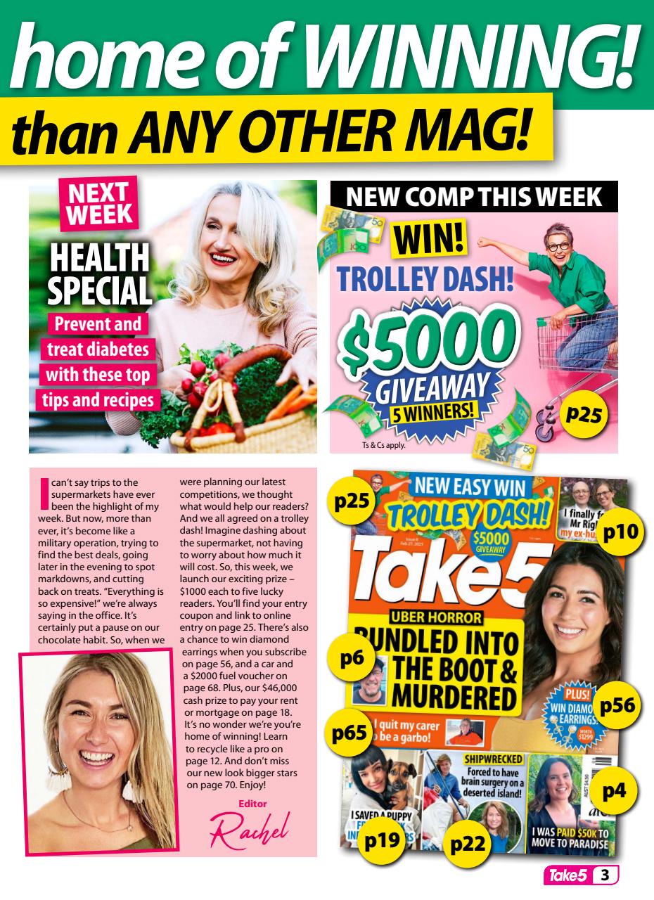 Take 5 Preview Pages