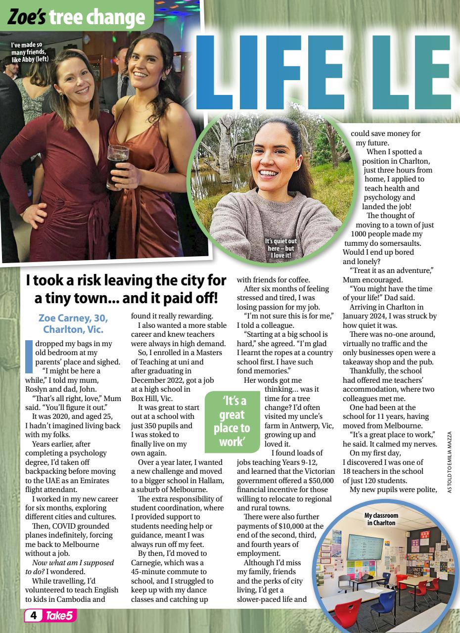 Take 5 Preview Pages