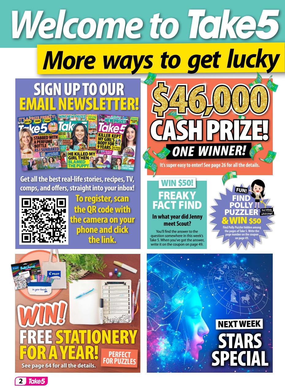 Take 5 Preview Pages