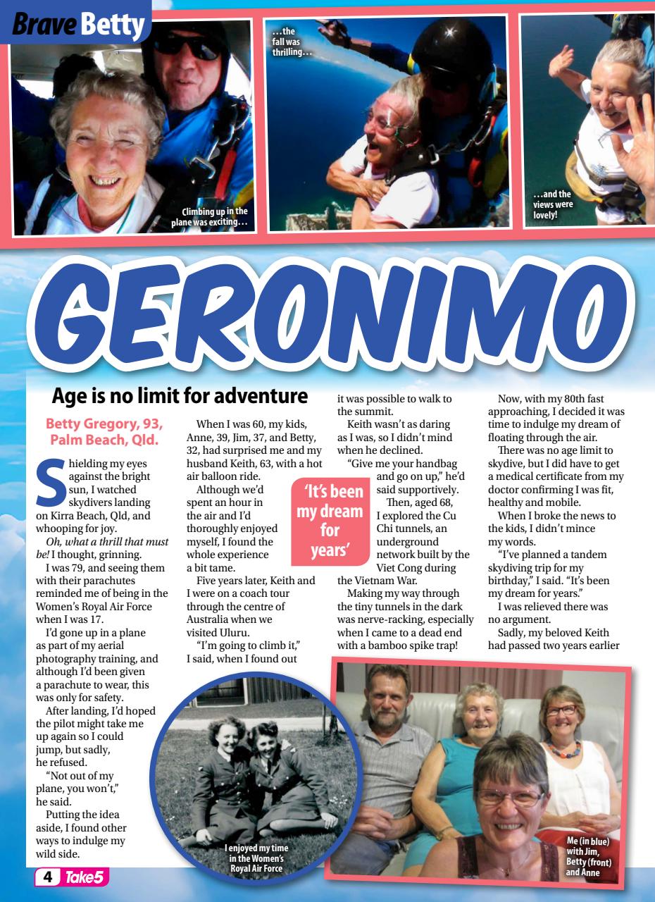 Take 5 Preview Pages