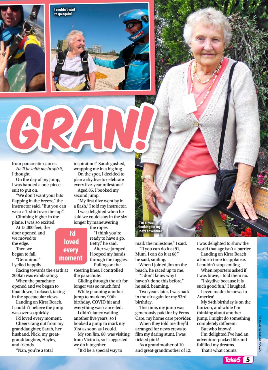 Take 5 Preview Pages