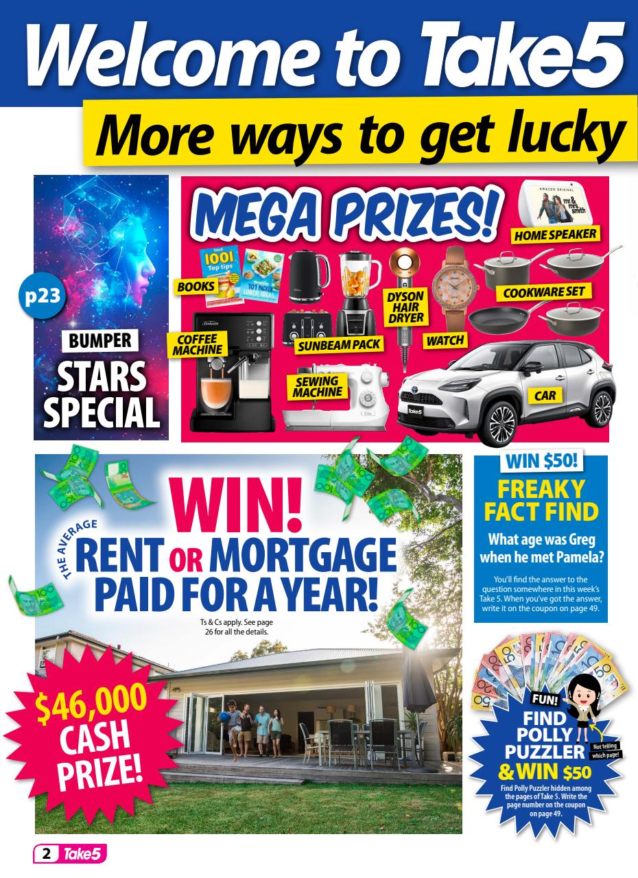 Take 5 Preview Pages