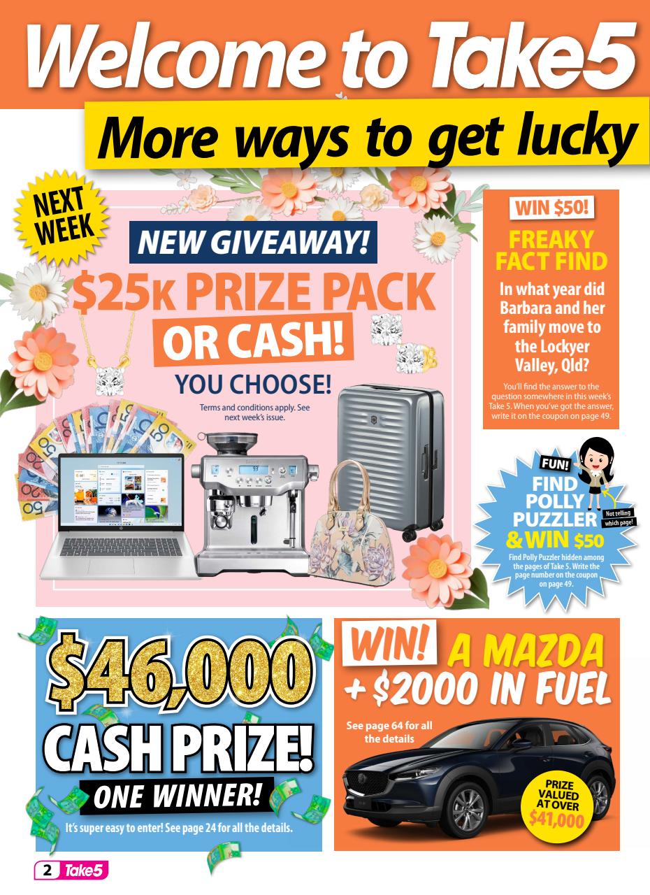 Take 5 Preview Pages