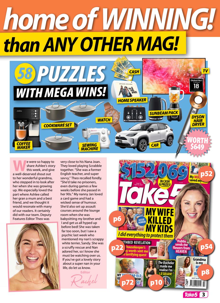 Take 5 Preview Pages