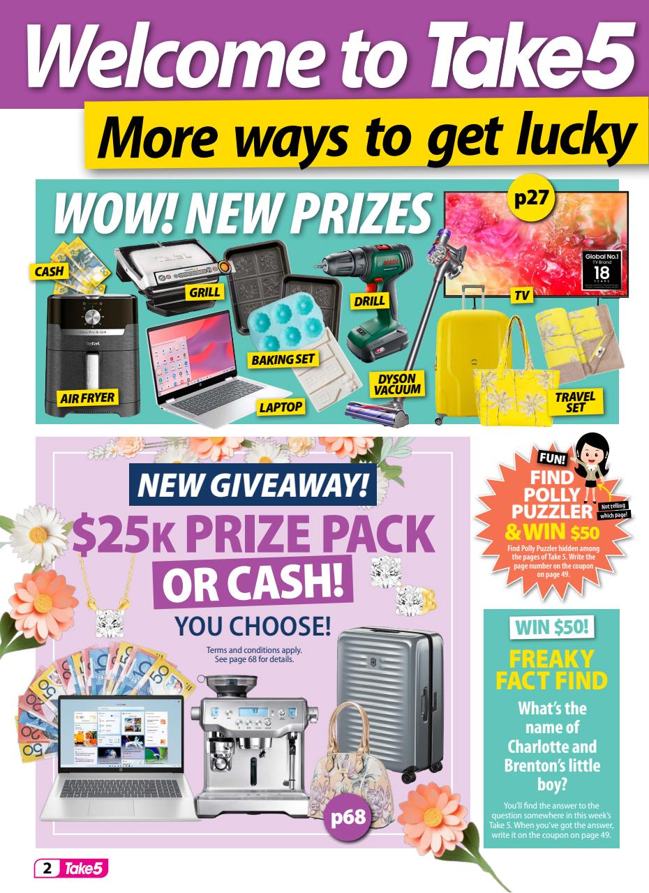 Take 5 Preview Pages