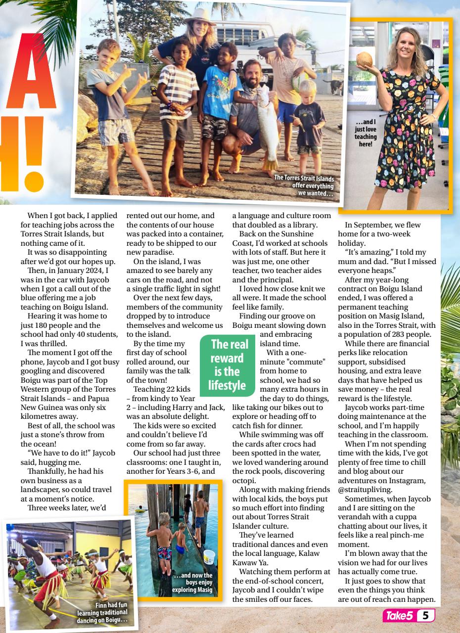 Take 5 Preview Pages