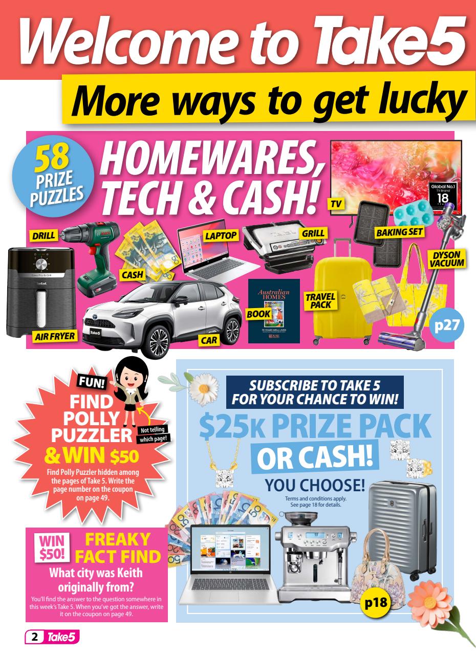 Take 5 Preview Pages