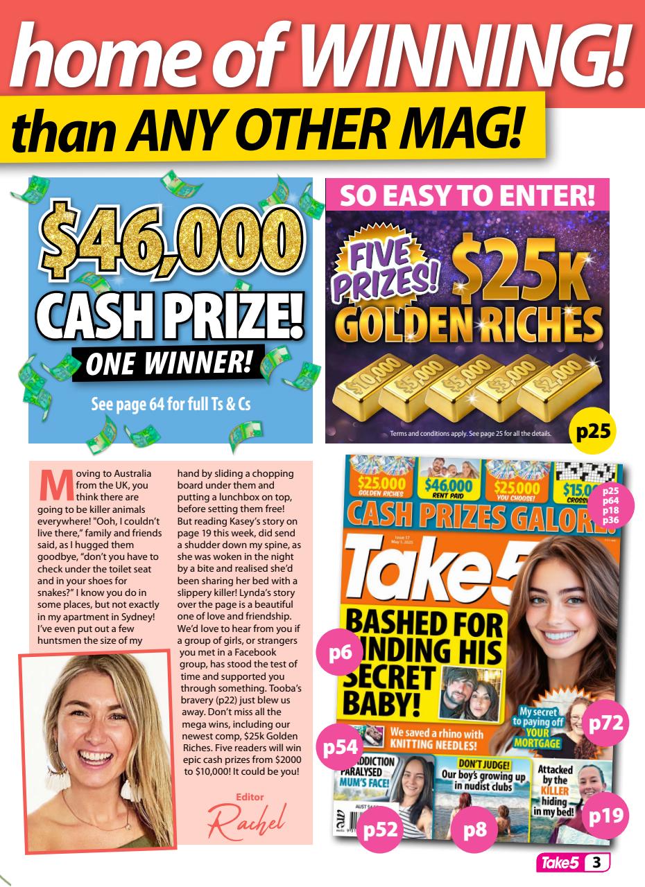 Take 5 Preview Pages