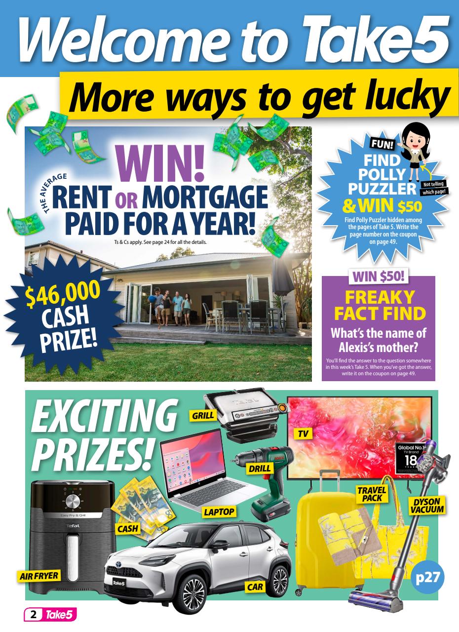 Take 5 Preview Pages