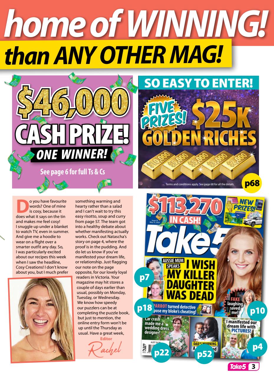 Take 5 Preview Pages