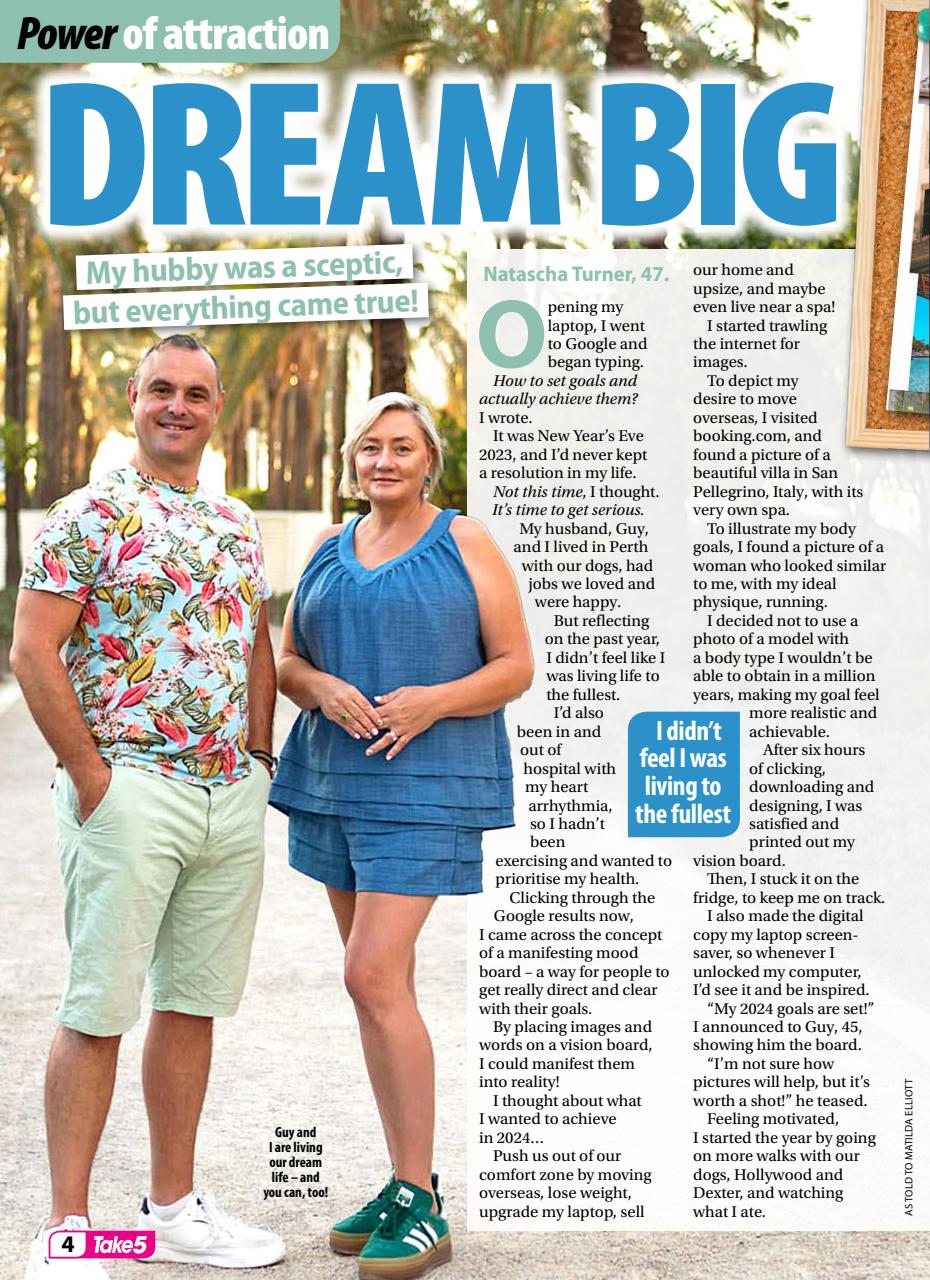 Take 5 Preview Pages