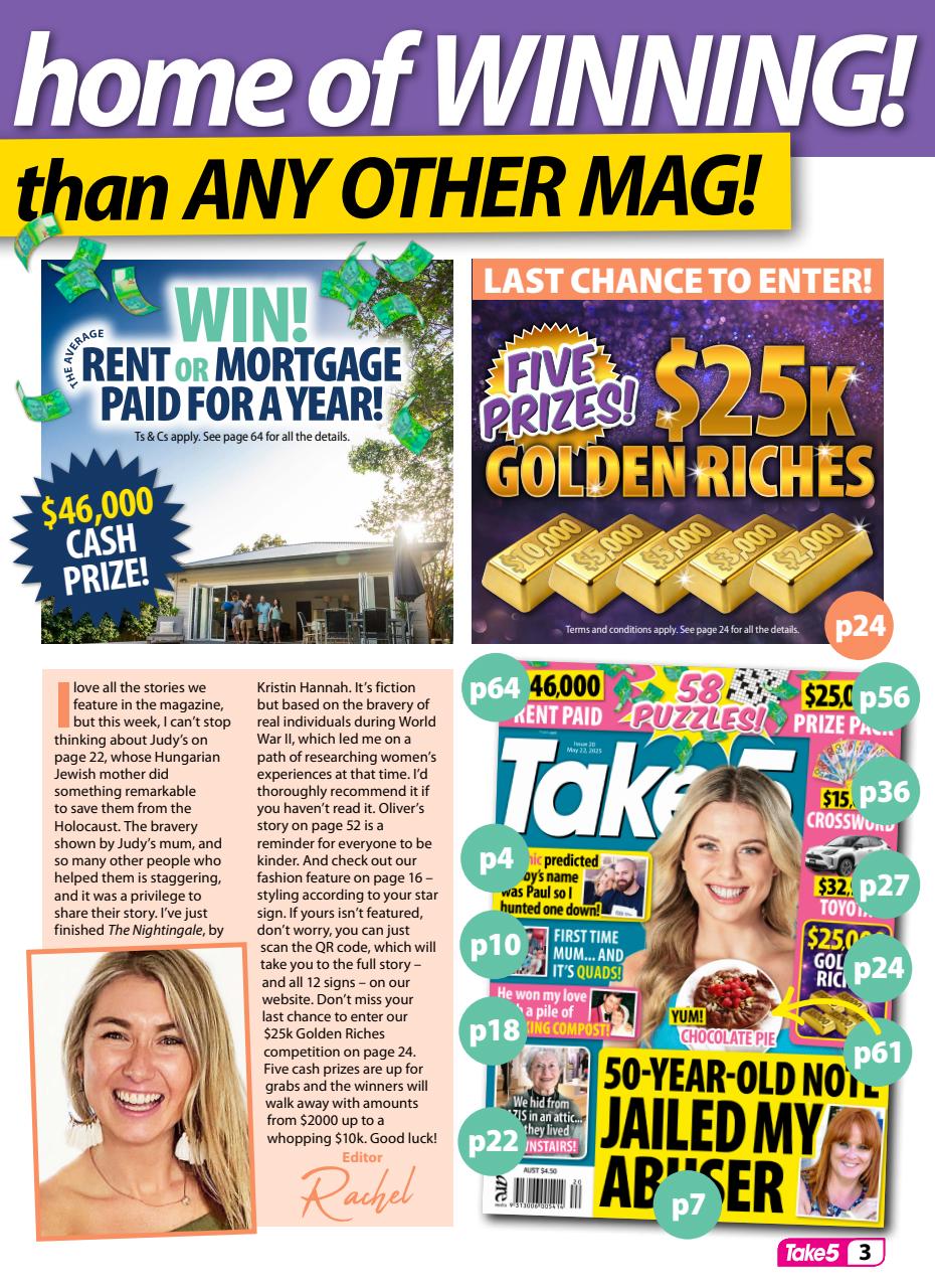 Take 5 Preview Pages