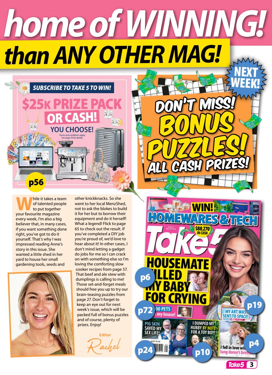 Take 5 Preview Pages