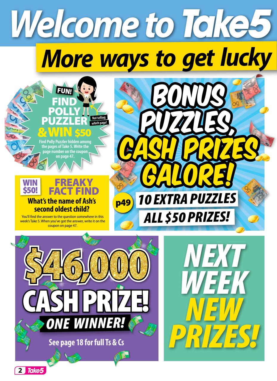 Take 5 Preview Pages