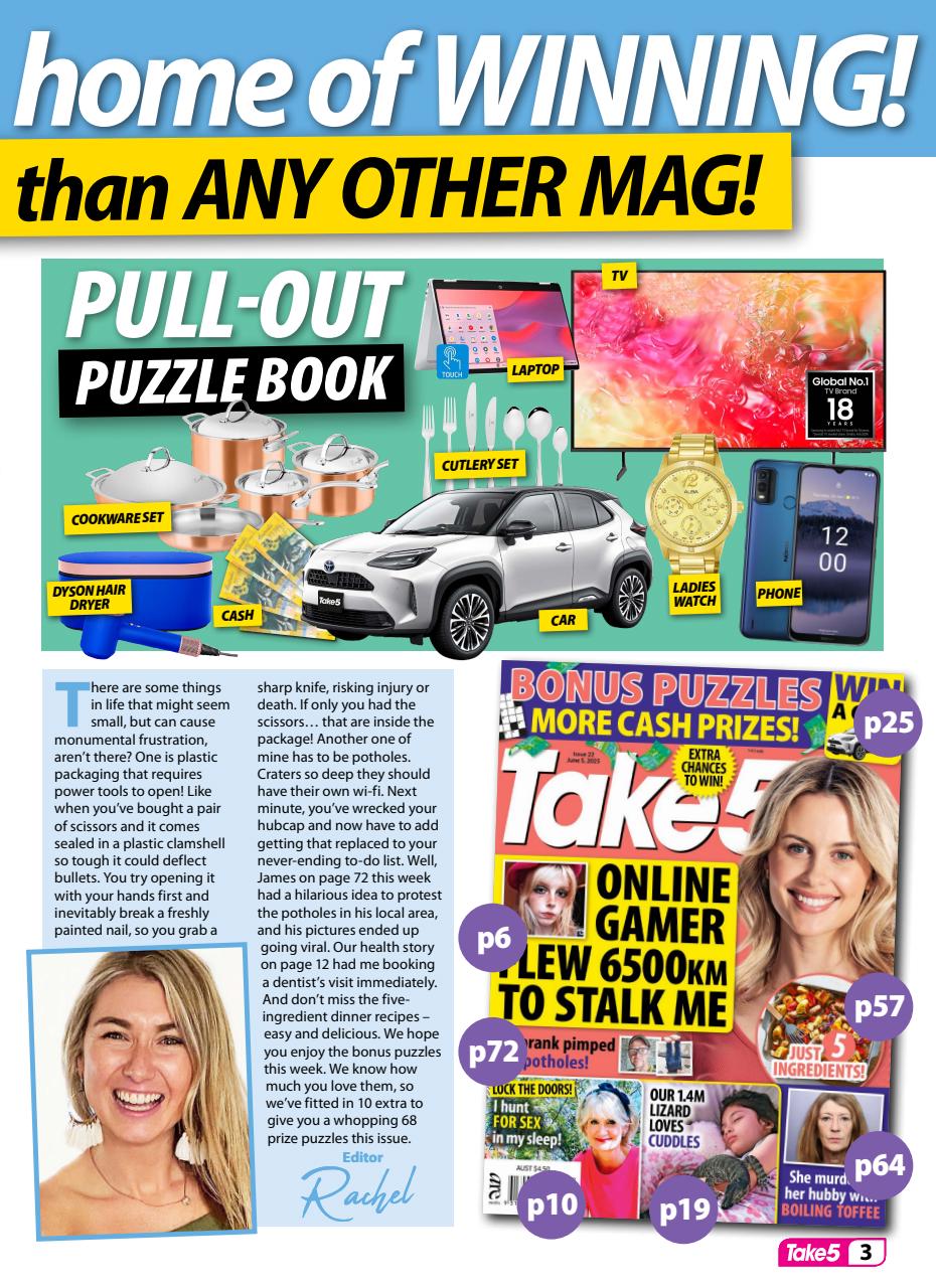 Take 5 Preview Pages