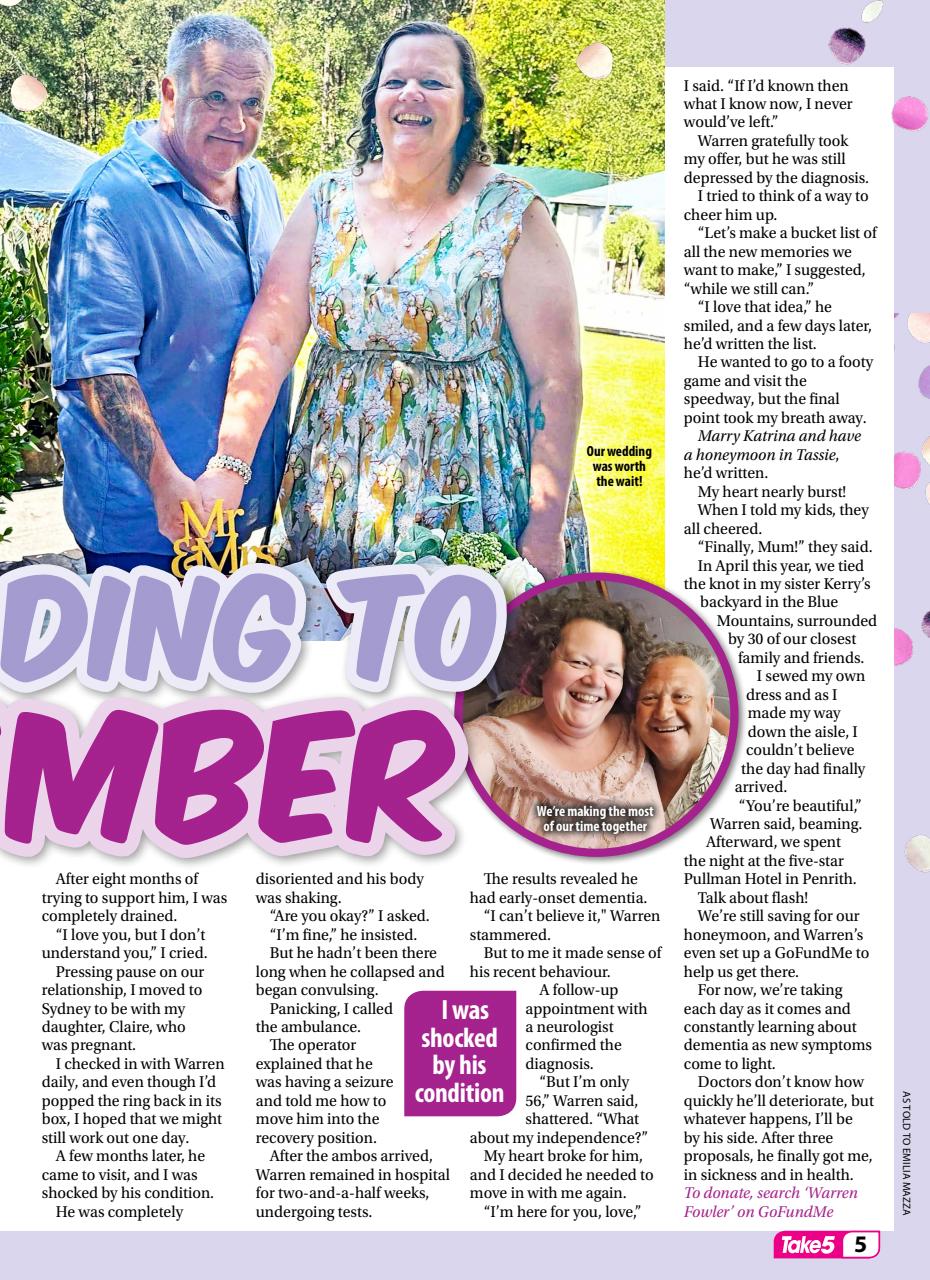 Take 5 Preview Pages