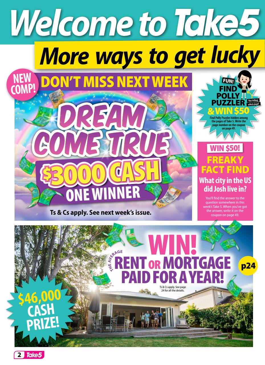 Take 5 Preview Pages