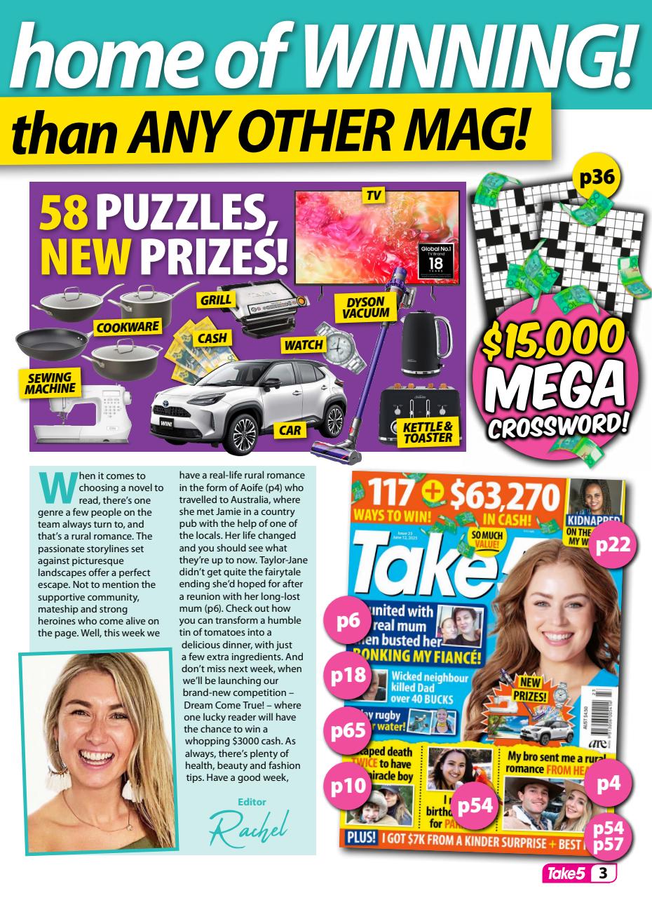 Take 5 Preview Pages