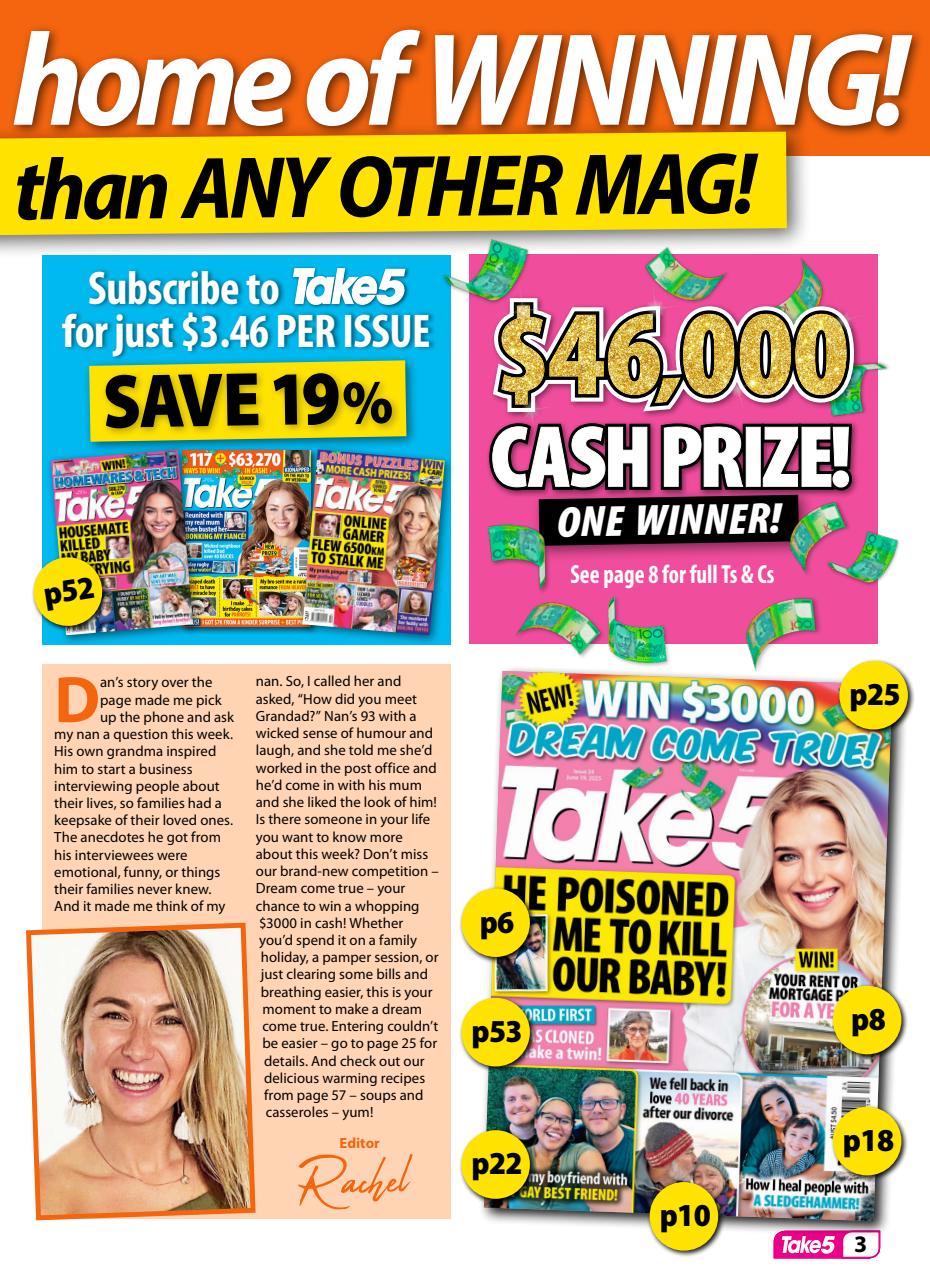 Take 5 Preview Pages