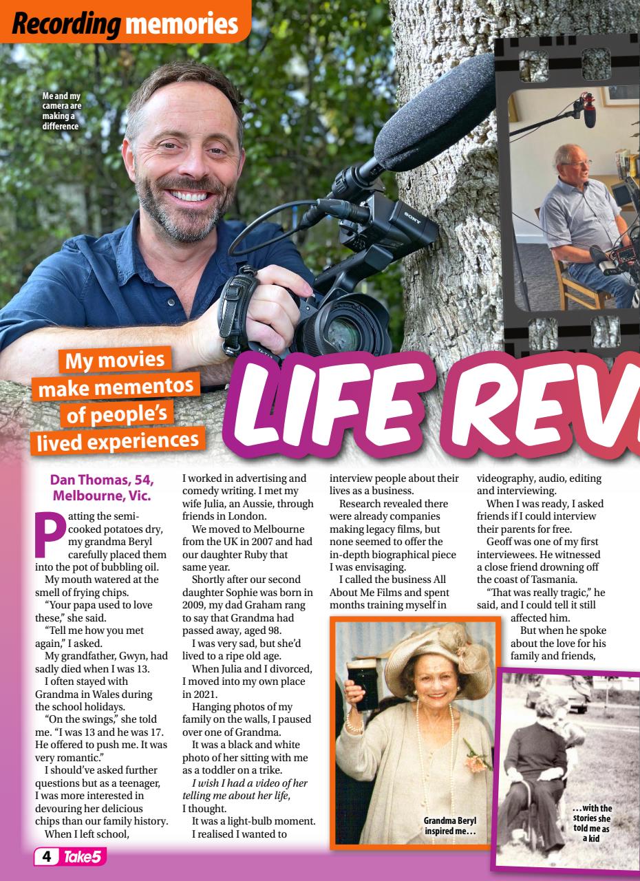 Take 5 Preview Pages