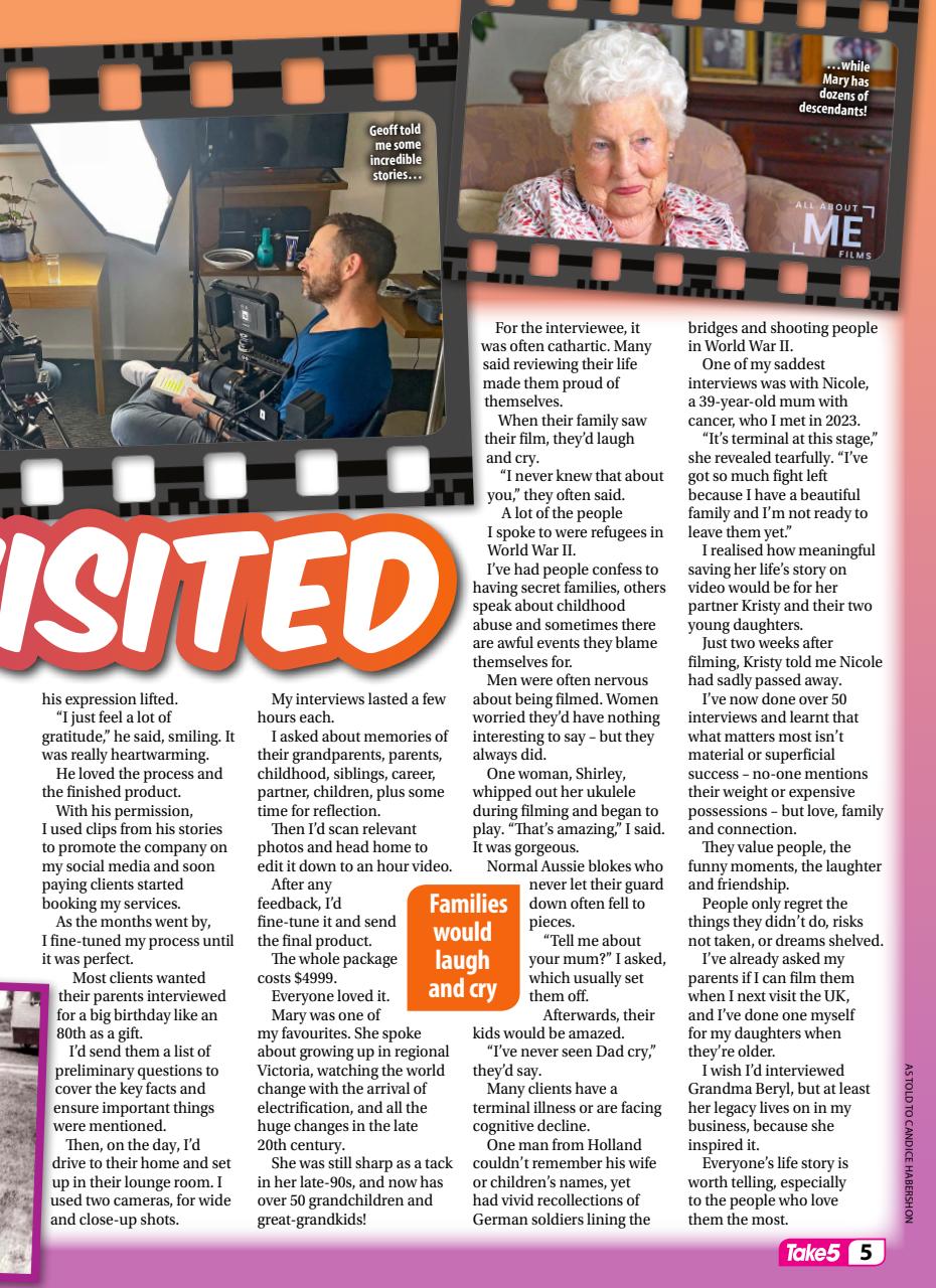 Take 5 Preview Pages