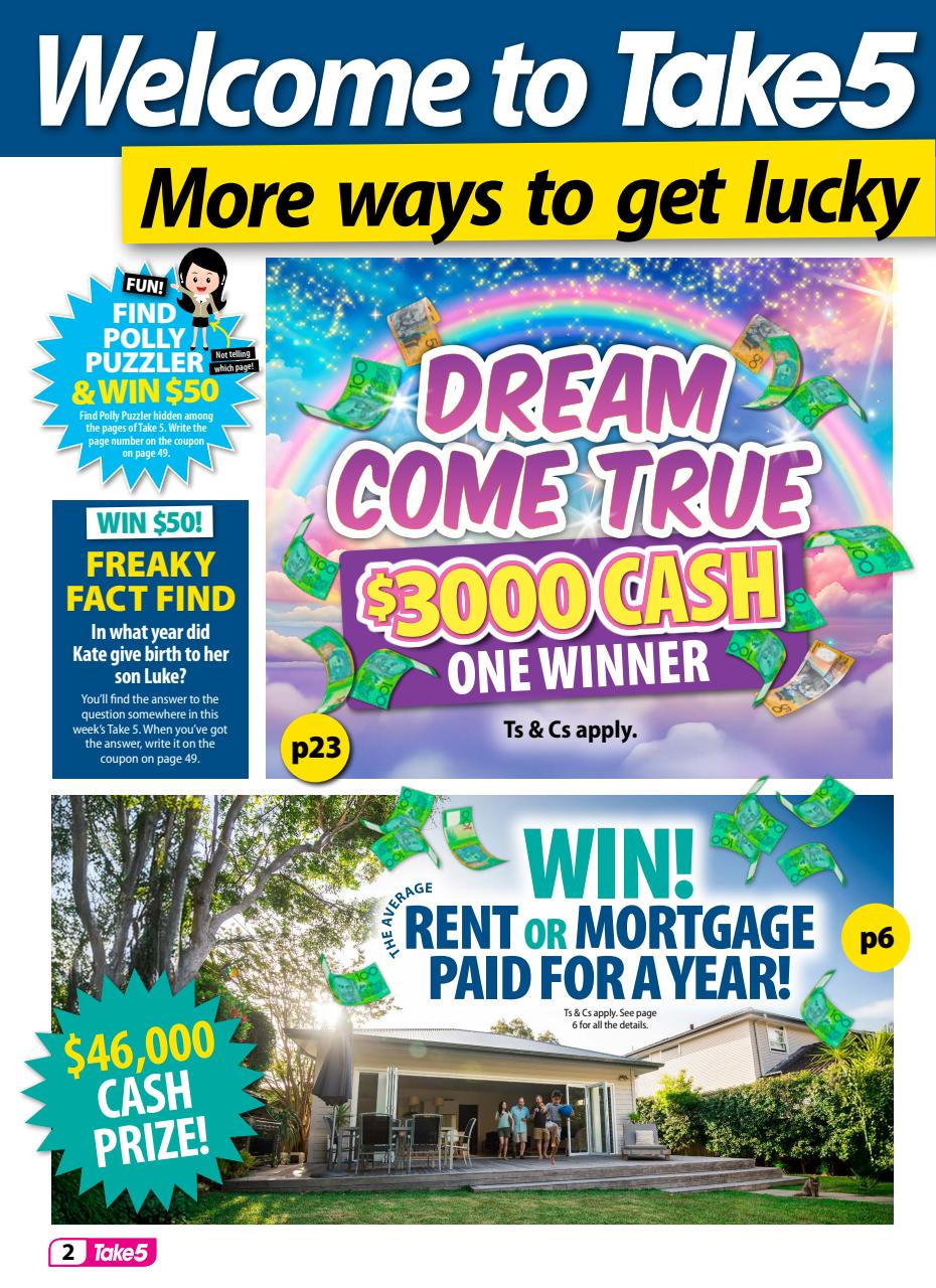 Take 5 Preview Pages