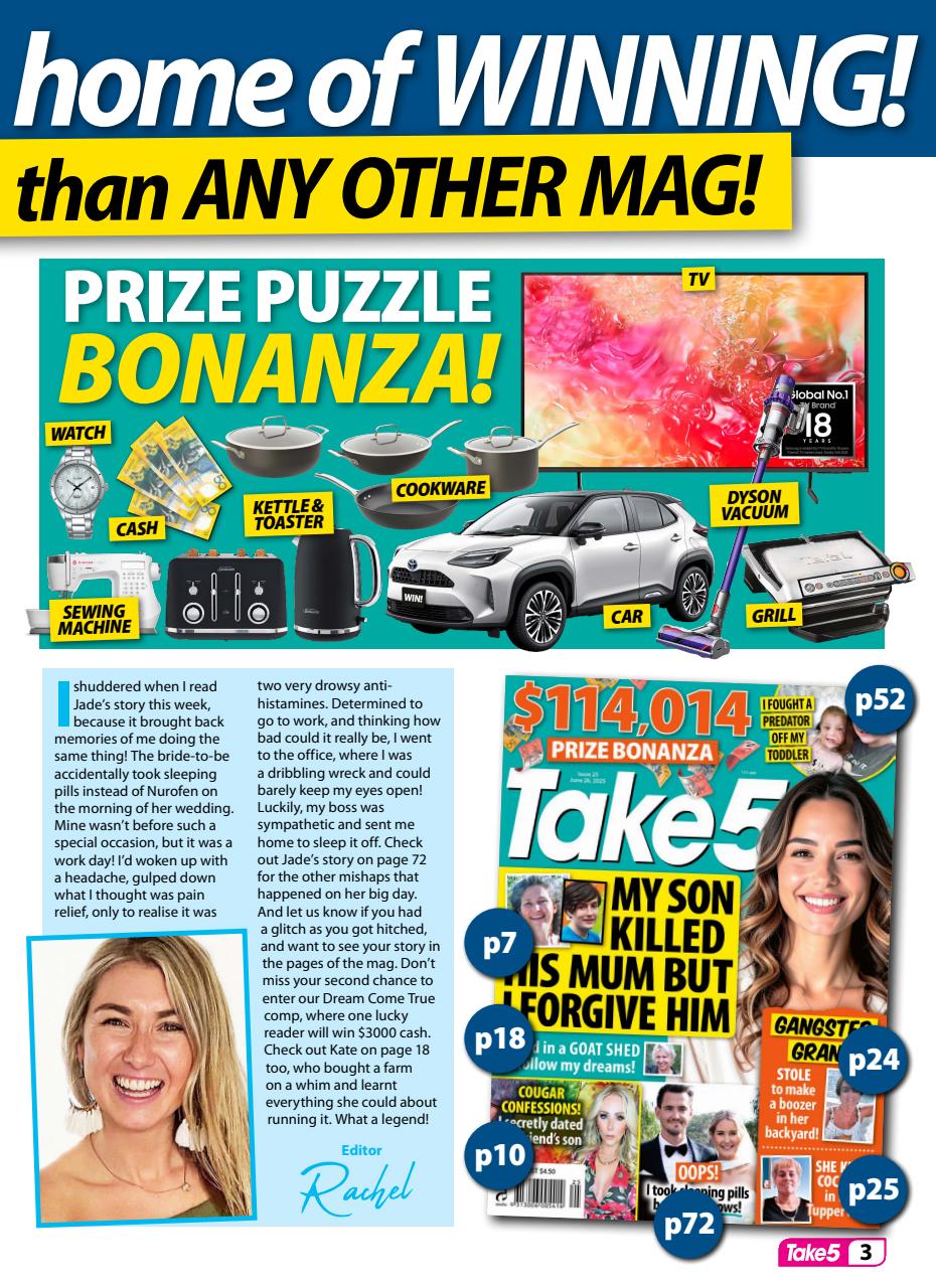 Take 5 Preview Pages