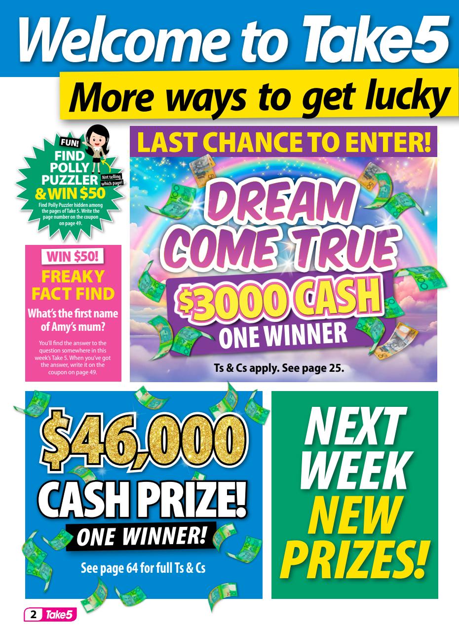 Take 5 Preview Pages