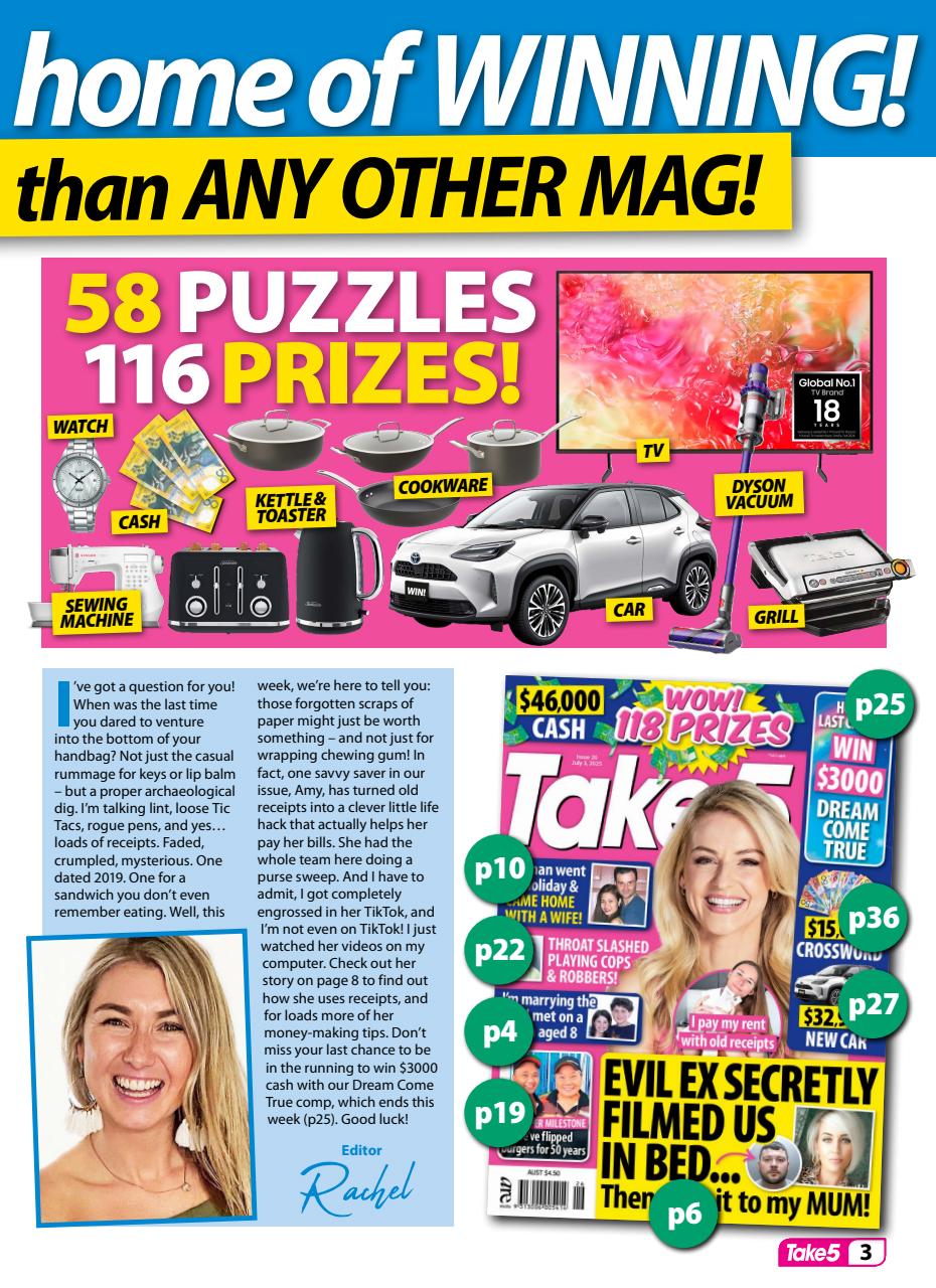 Take 5 Preview Pages