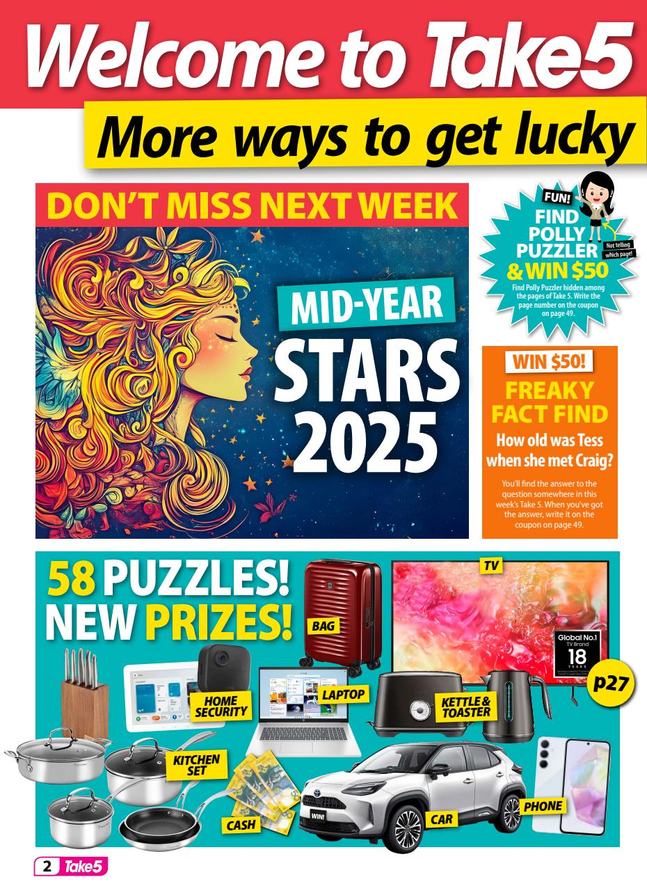 Take 5 Preview Pages