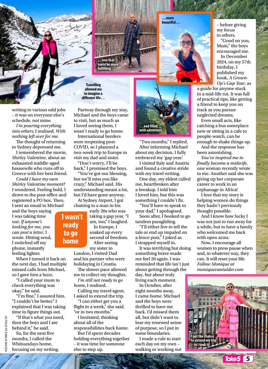 Take 5 Preview Pages