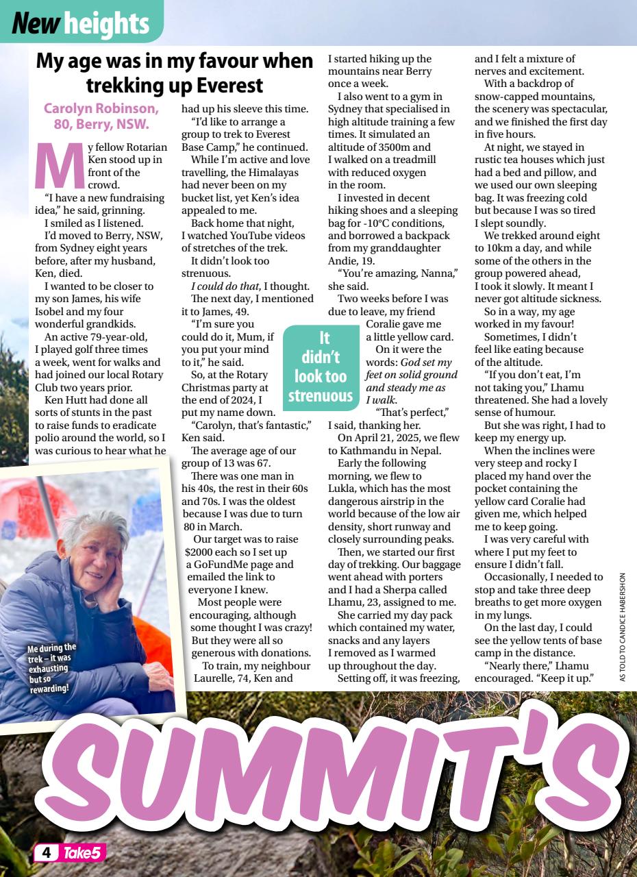 Take 5 Preview Pages