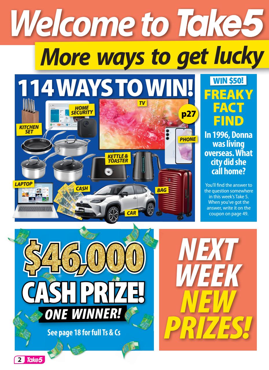 Take 5 Preview Pages