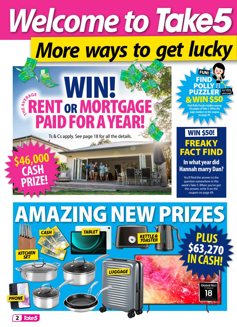 Take 5 Preview Pages