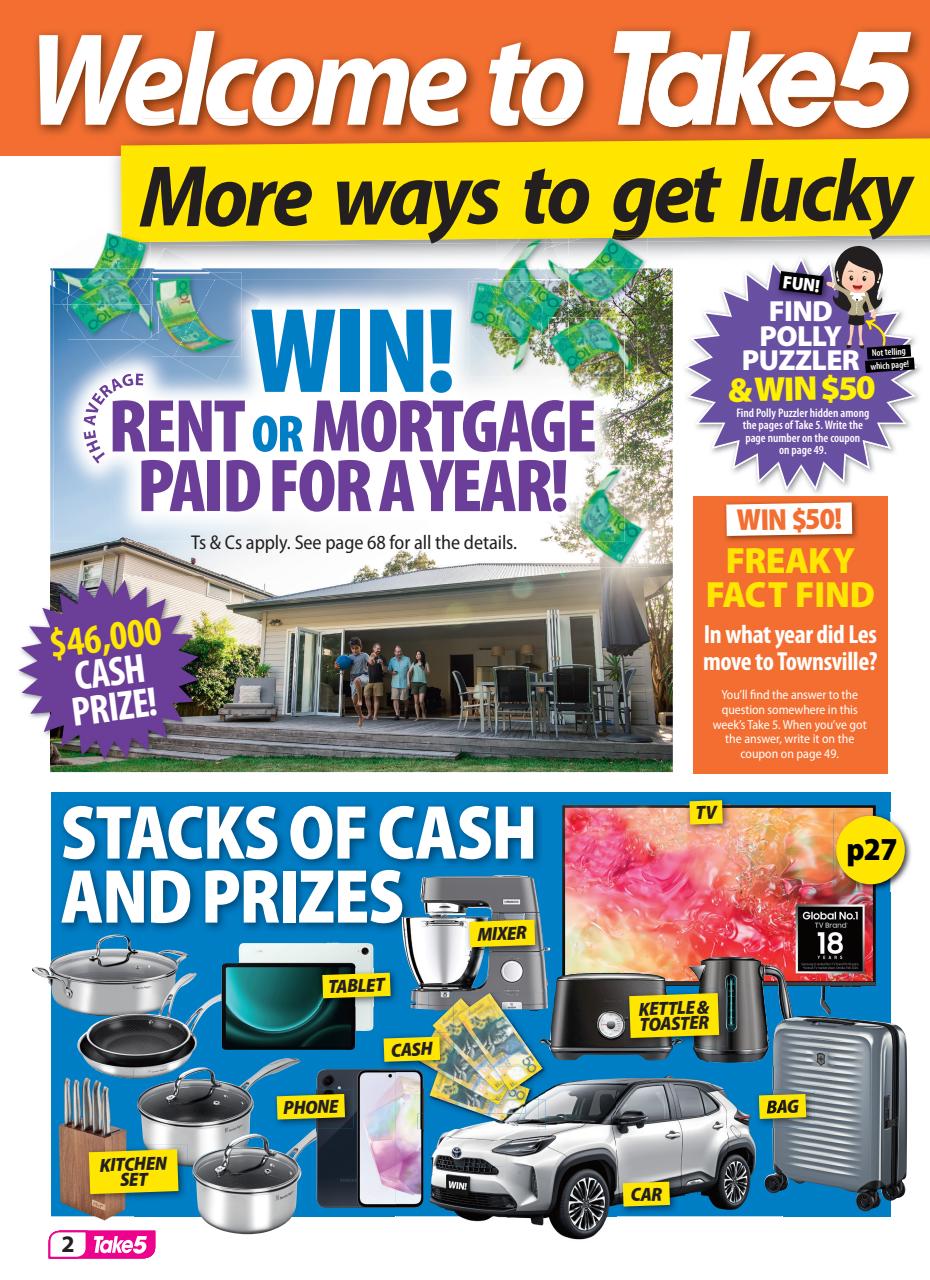 Take 5 Preview Pages