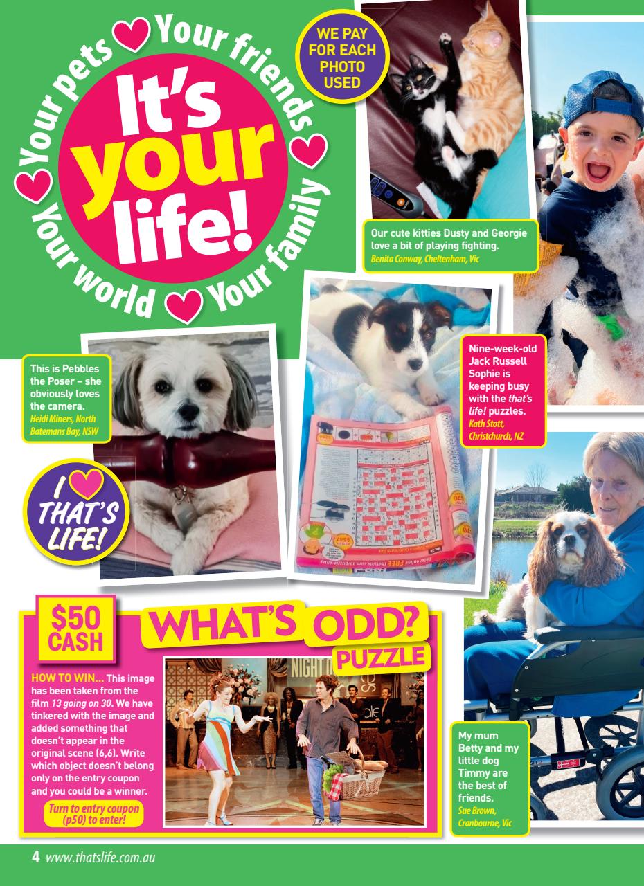 That’s Life! Preview Pages