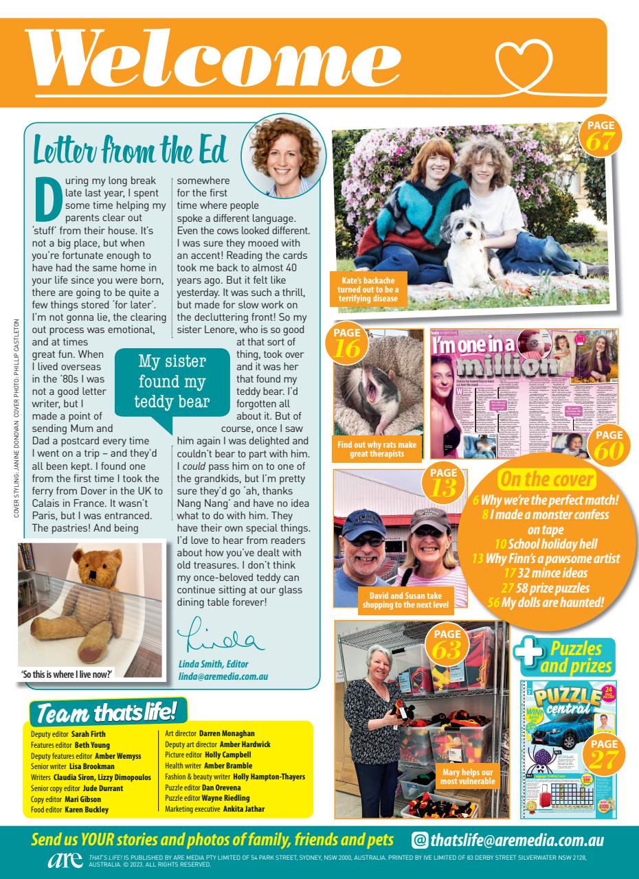 That’s Life! Preview Pages