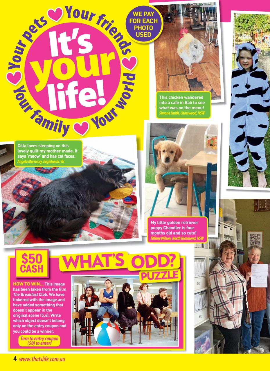 That’s Life! Preview Pages