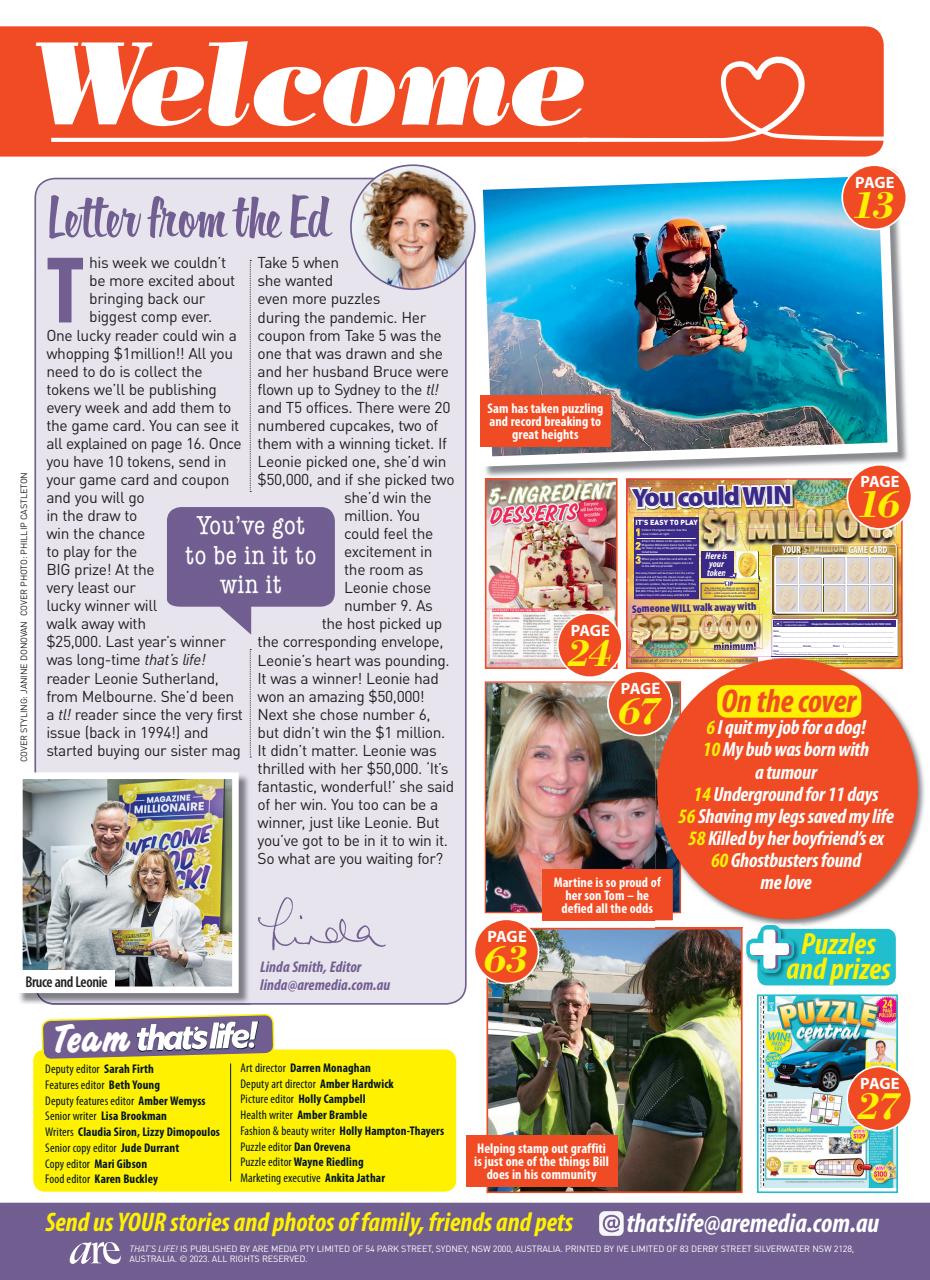 That’s Life! Preview Pages