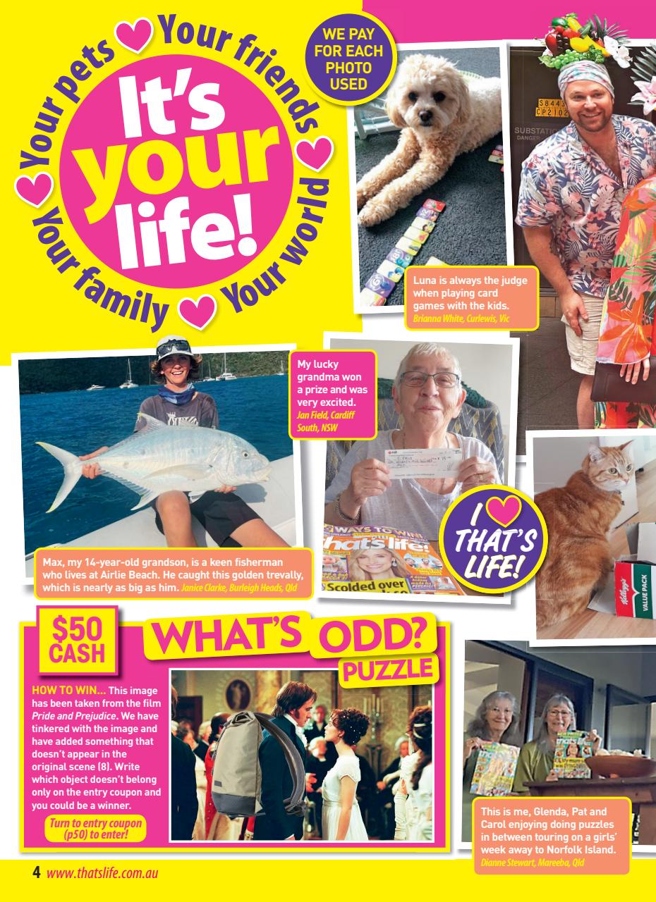 That’s Life! Preview Pages