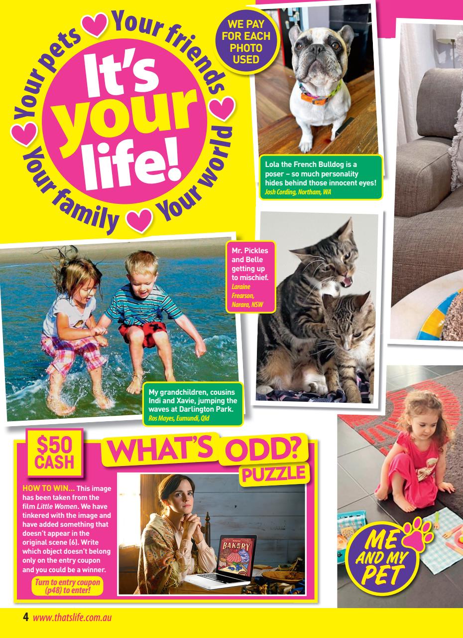 That’s Life! Preview Pages