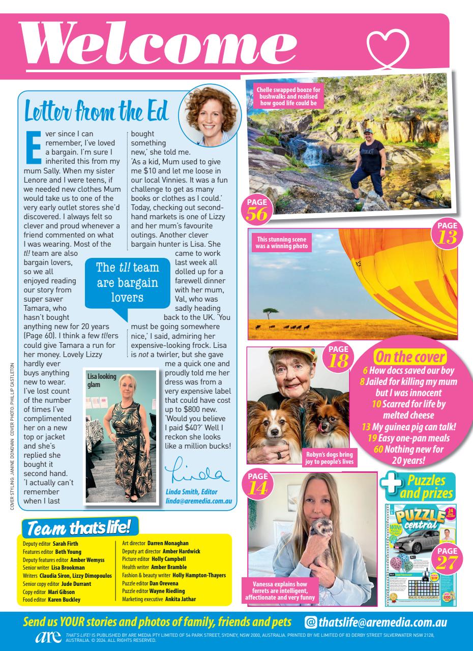 That’s Life! Preview Pages