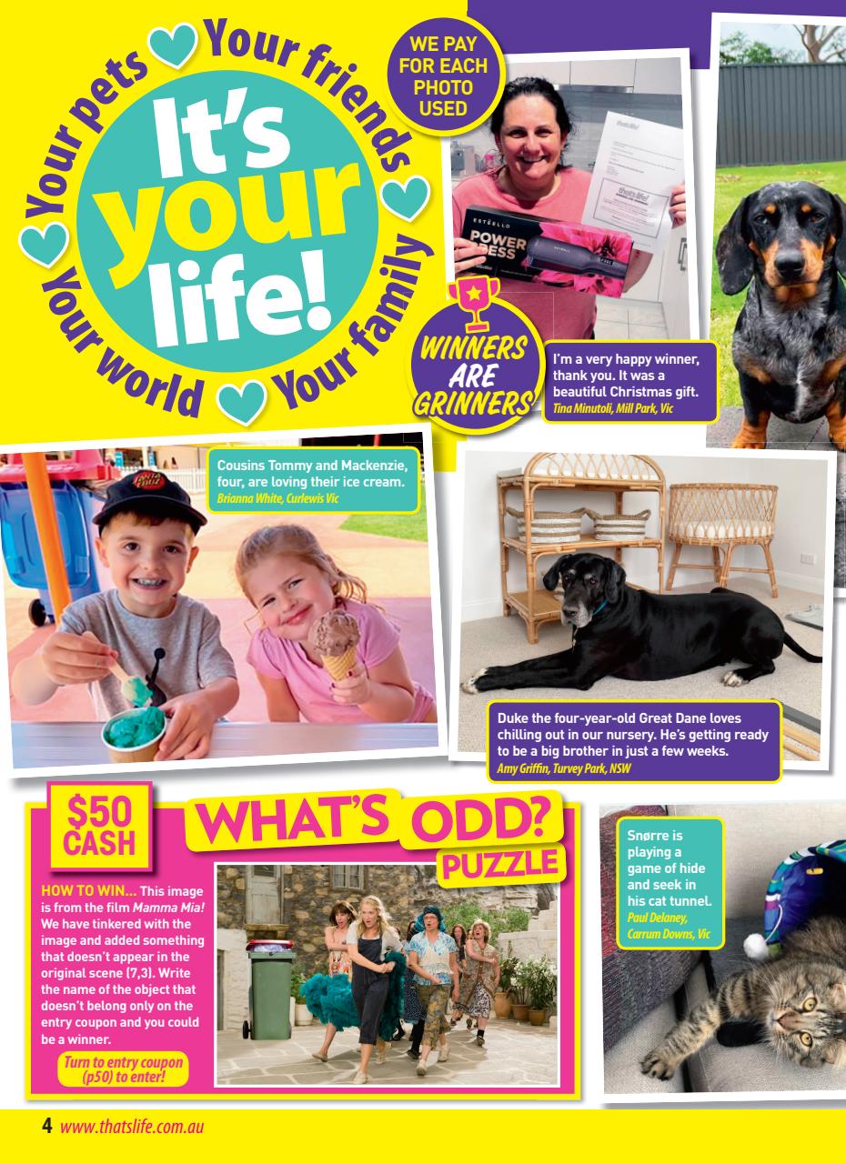 That’s Life! Preview Pages